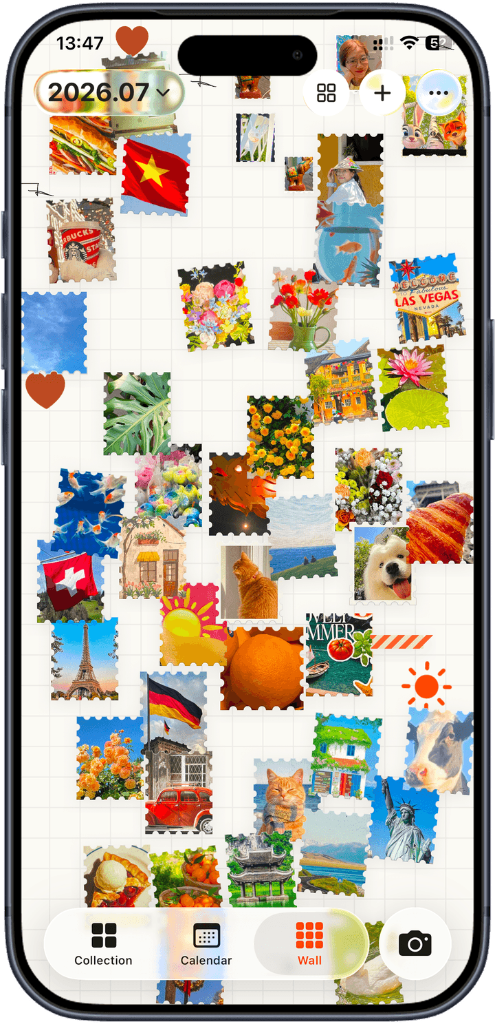 Stampist wall screen