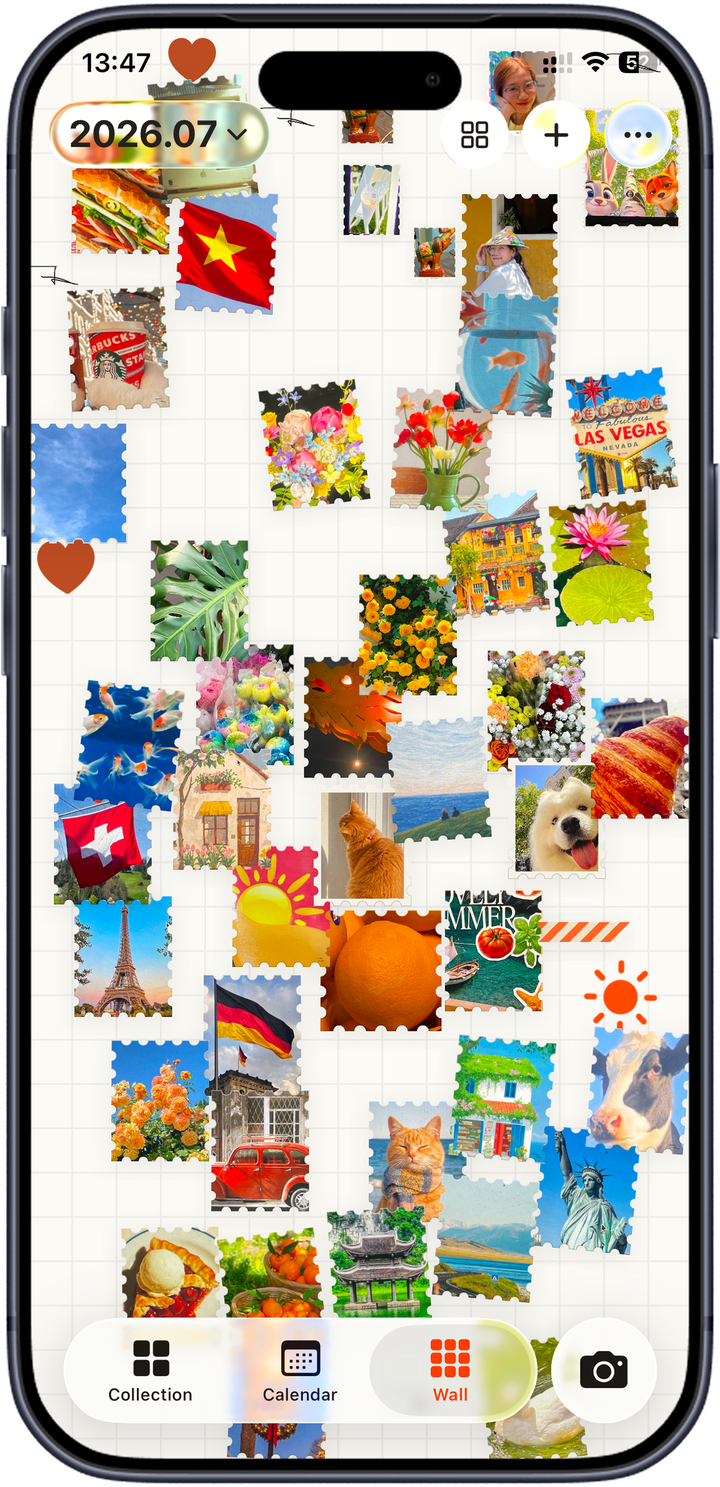 Stampist wall screen